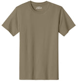 Joe's USA Mens Heavyweight Wholesale 6.1-ounce, 100% Cotton T-Shirt - Coyote Brown - JUSA T-Shirts Joe's USA Coyote Brown S