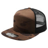 Pit Bull - PB250 - Shiny Camo Camper Trucker Hat | Wholesale Camo Snapback Cap