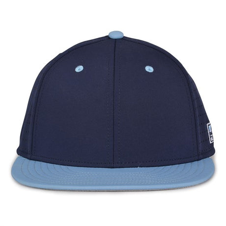 The Game GB998 Perforated GameChanger Baseball Hat | Wholesale Pro Shape Flat Bill Caps
