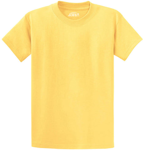 Joe's USA Mens Heavyweight Wholesale 6.1-ounce, 100% Cotton T-Shirt - Daffodil Yellow - JUSA T-Shirts Joe's USA Daffodil Yellow S