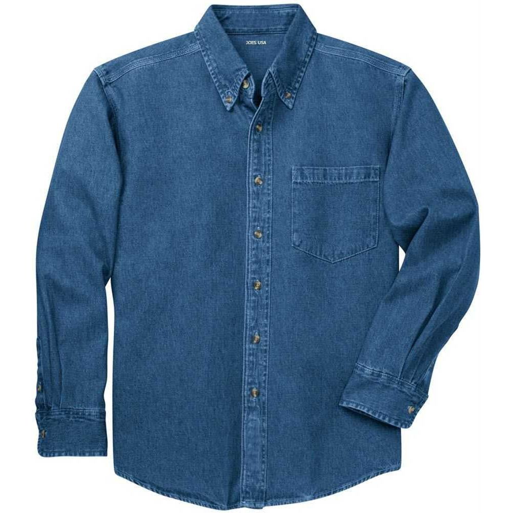 Heavyweight Denim Shirt Joe's USA Mens Apparel