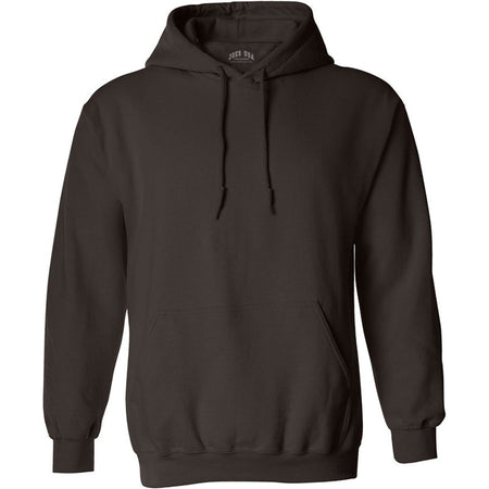 Joe's USA Youth Heavy Blend Hooded Sweatshirt Sweatshirts/Fleece Joe's USA Dark Chocolate Brown