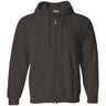 Joe's USA Men's Full Zipper Hoodies - Hooded Sweatshirts in 28 Colors. Sizes S-5XL-Chocolate Sweatshirts/Fleece Joe's USA Chocolate S