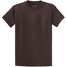 Men's Durable 100% Heavyweight Cotton T-Shirts in Regular, Big, and Tall Sizes-DarkChocolateBrown T-Shirts Joe's USA Dark Chocolate Brown Small
