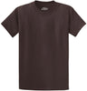 Joe's USA Mens Heavyweight Wholesale 6.1-ounce, 100% Cotton T-Shirt - Dark Chocolate - JUSA T-Shirts Joe's USA Dark Chocolate S