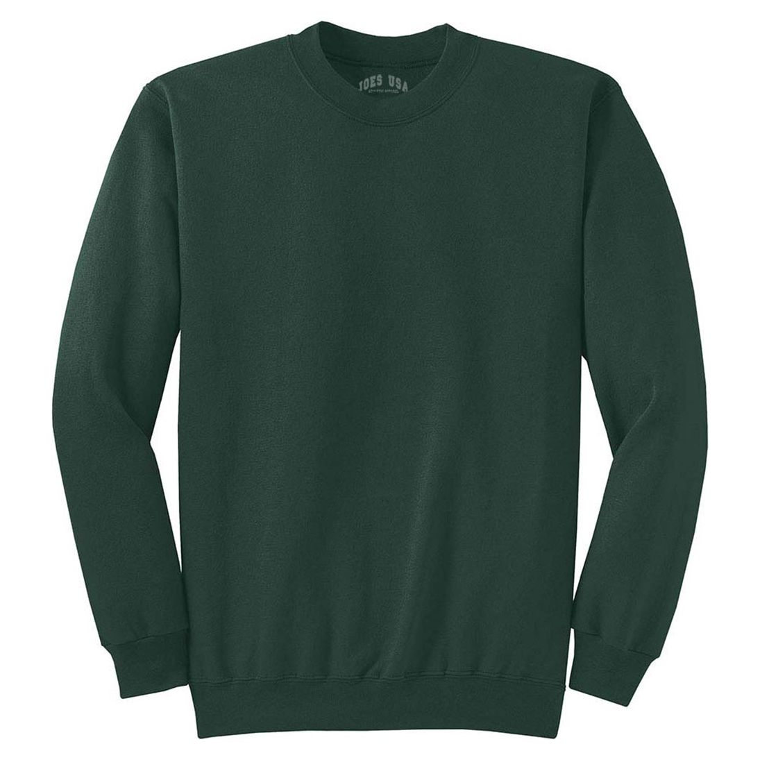 Joe's USA Youth Heavy Blend Crewneck Sweatshirt Sweatshirts/Fleece Joe's USA XS Dark Green