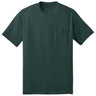 Joe's USA Pocket Tee Shirt- 50/50 Poly Cotton-DarkGreen Joe's USA Dark Green S