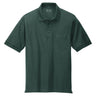 Men's Silk Touch™ Polo with Pocket Polos/Knits Joe's USA Dark Green X-Small