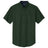Joe's Men's Short Sleeve Button-Up Shirt - Dark Green / Navy Woven Shirts Joe's USA Dark Green / Navy Small