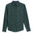 Ladies Long Sleeve Easy Care Shirt-DarkGreen/Navy Joe's USA Dark Green / Navy X-Small