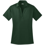 Ladies Silk Touch Performance Polo's in 16 Colors - Sizes XS-4XL-DarkGreen Joe's USA Dark Green XS