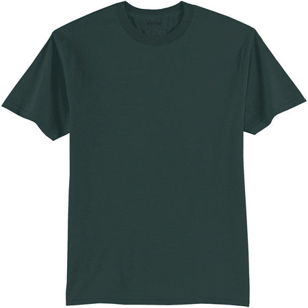 Mens Tall 50/50 Cotton/Poly T-Shirts Joe's USA Large Tall Dark Green