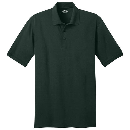 Men's 5.5-Ounce Jersey Knit Polo in Regular, Big & Tall Sizes Joe's USA Dark Green