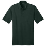 Men's Tall 5.5-Ounce Jersey Knit Polo Polos/Knits Joe's USA Dark Green Large Tall