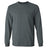 Mens Ultra Cotton 50/50 Cotton Poly Long Sleeve T-Shirt - Dark Heather Grey T-Shirts Joe's USA Dark Heather Grey Small