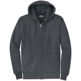 Wholesale Mens Heavy Blend Full-Zip Hooded Sweatshirt-DarkHeatherGrey Sweatshirts/Fleece Joe's USA Dark Heather Grey S