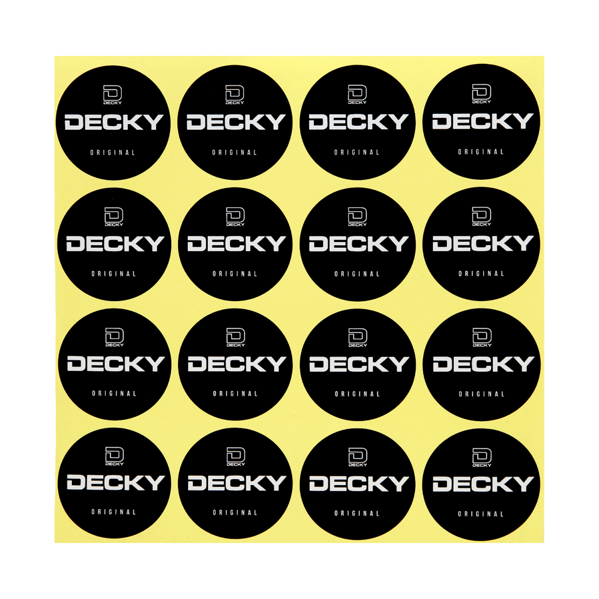 Decky 2 Inch Stickers - Decky Original | Decky A001 Inch Stickers - Decky Original Standard