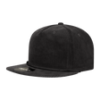 Decky 5 Panel High Profile Relaxed Corduroy Rope Hat | Decky 6043 Black Standard Hats