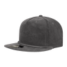 Decky 5 Panel High Profile Relaxed Corduroy Rope Hat | Decky 6043 Charcoal Standard Hats