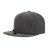 Decky 5 Panel High Profile Relaxed Corduroy Rope Hat | Decky 6043 Charcoal/Black Standard Hats