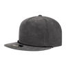 Decky 5 Panel High Profile Relaxed Corduroy Rope Hat | Decky 6043 Charcoal/Black Standard Hats