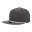 Decky 5 Panel High Profile Relaxed Corduroy Rope Hat | Decky 6043 Charcoal/White Standard Hats