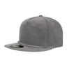 Decky 5 Panel High Profile Relaxed Corduroy Rope Hat | Decky 6043 Grey Standard Hats