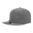 Decky 5 Panel High Profile Relaxed Corduroy Rope Hat | Decky 6043 Grey/Charcoal Standard Hats