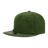 Decky 5 Panel High Profile Relaxed Corduroy Rope Hat | Decky 6043 Olive/Black Standard Hats