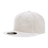 Decky 5 Panel High Profile Relaxed Corduroy Rope Hat | Decky 6043 White Standard Hats