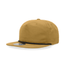 Decky 5 Panel High Profile Relaxed Cotton Blend Rope Hat | Decky 6032 Biscuit/Black Standard Hats