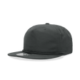 Decky 5 Panel High Profile Relaxed Cotton Blend Rope Hat | Decky 6032 Charcoal Standard Hats