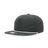 Decky 5 Panel High Profile Relaxed Cotton Blend Rope Hat | Decky 6032 Charcoal/White Standard Hats