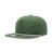 Decky 5 Panel High Profile Relaxed Cotton Blend Rope Hat | Decky 6032 Forest/White Standard Hats