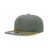 Decky 5 Panel High Profile Relaxed Cotton Blend Rope Hat | Decky 6032 Loden/Amber Standard Hats