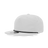 Decky 5 Panel High Profile Relaxed Cotton Blend Rope Hat | Decky 6032 White/Black Standard Hats