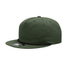 Decky 5 Panel High Profile Relaxed Cotton Blend Rope Hat | Decky 6042 Black Rope Black Rope Hats