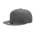Decky 5 Panel High Profile Relaxed Cotton Blend Rope Hat | Decky 6042 Charcoal Standard Hats
