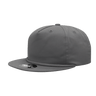 Decky 5 Panel High Profile Relaxed Cotton Blend Rope Hat | Decky 6042 Charcoal Standard Hats