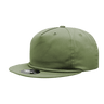 Decky 5 Panel High Profile Relaxed Cotton Blend Rope Hat | Decky 6042 Loden Standard Hats