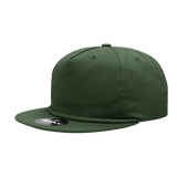 Decky 5 Panel High Profile Relaxed Cotton Blend Rope Hat | Decky 6042 Olive Standard Hats