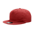 Decky 5 Panel High Profile Relaxed Cotton Blend Rope Hat | Decky 6042 Red Standard Hats