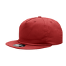 Decky 5 Panel High Profile Relaxed Cotton Blend Rope Hat | Decky 6042 Red Standard Hats