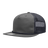 Decky 5 Panel High Profile Relaxed Cotton Blend Trucker w/Rope | Decky 6041 Charcoal/Navy Standard