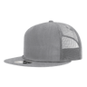 Decky 5 Panel High Profile Relaxed Cotton Blend Trucker w/Rope | Decky 6041 Heather Grey Standard