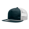 Decky 5 Panel High Profile Relaxed Cotton Blend Trucker w/Rope | Decky 6041 Navy/White Standard