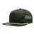 Decky 5 Panel High Profile Relaxed Cotton Blend Trucker w/Rope | Decky 6041 Olive/Ivory Standard