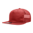 Decky 5 Panel High Profile Relaxed Cotton Blend Trucker w/Rope | Decky 6041 Red Standard