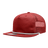 Decky 5 Panel High Profile Relaxed Cotton Blend Trucker w/Rope | Decky 6041 Red/White Standard
