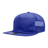 Decky 5 Panel High Profile Relaxed Cotton Blend Trucker w/Rope | Decky 6041 Royal Standard